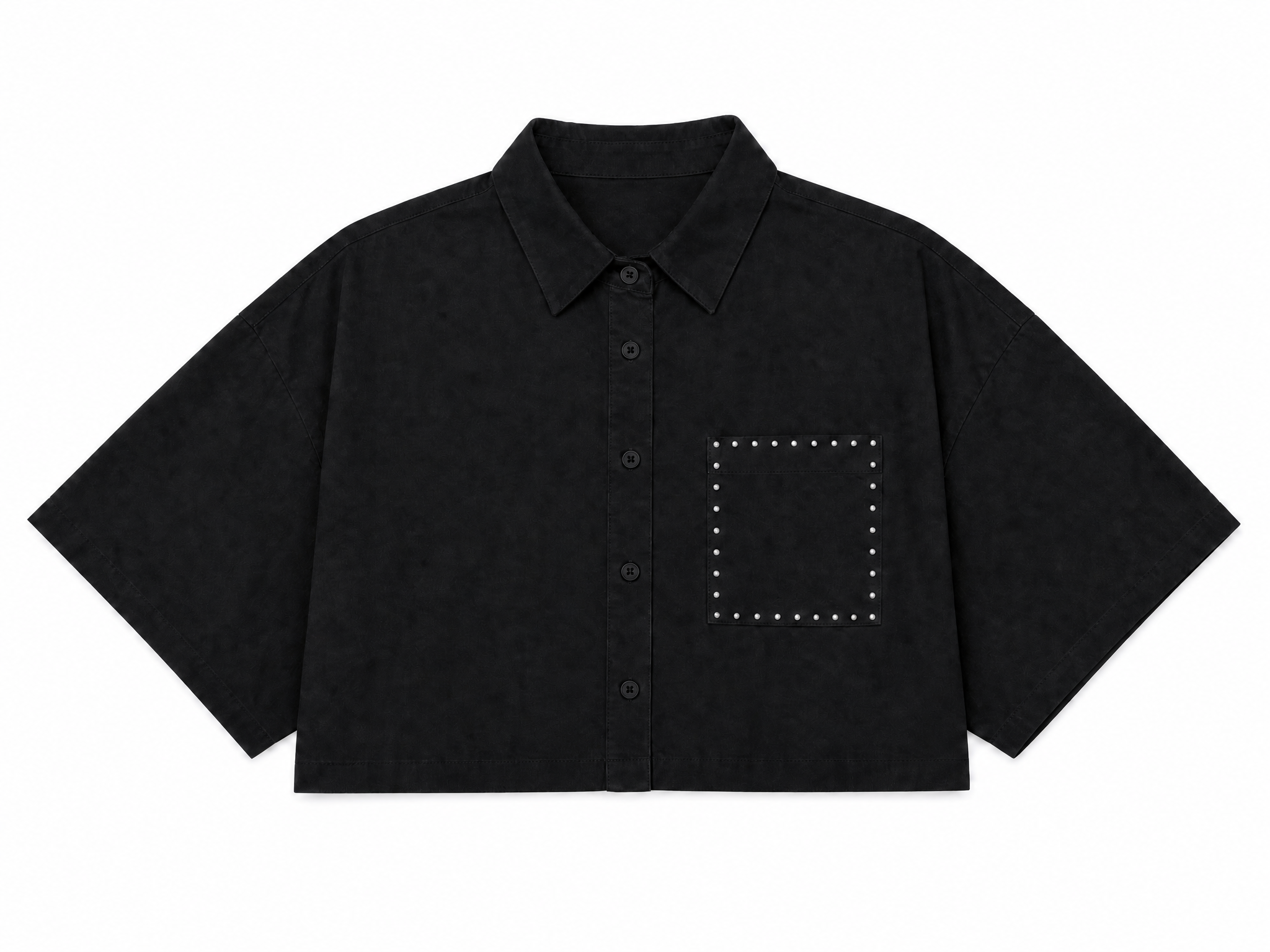 LIBRE COMME L'ART Cropped Shirt
