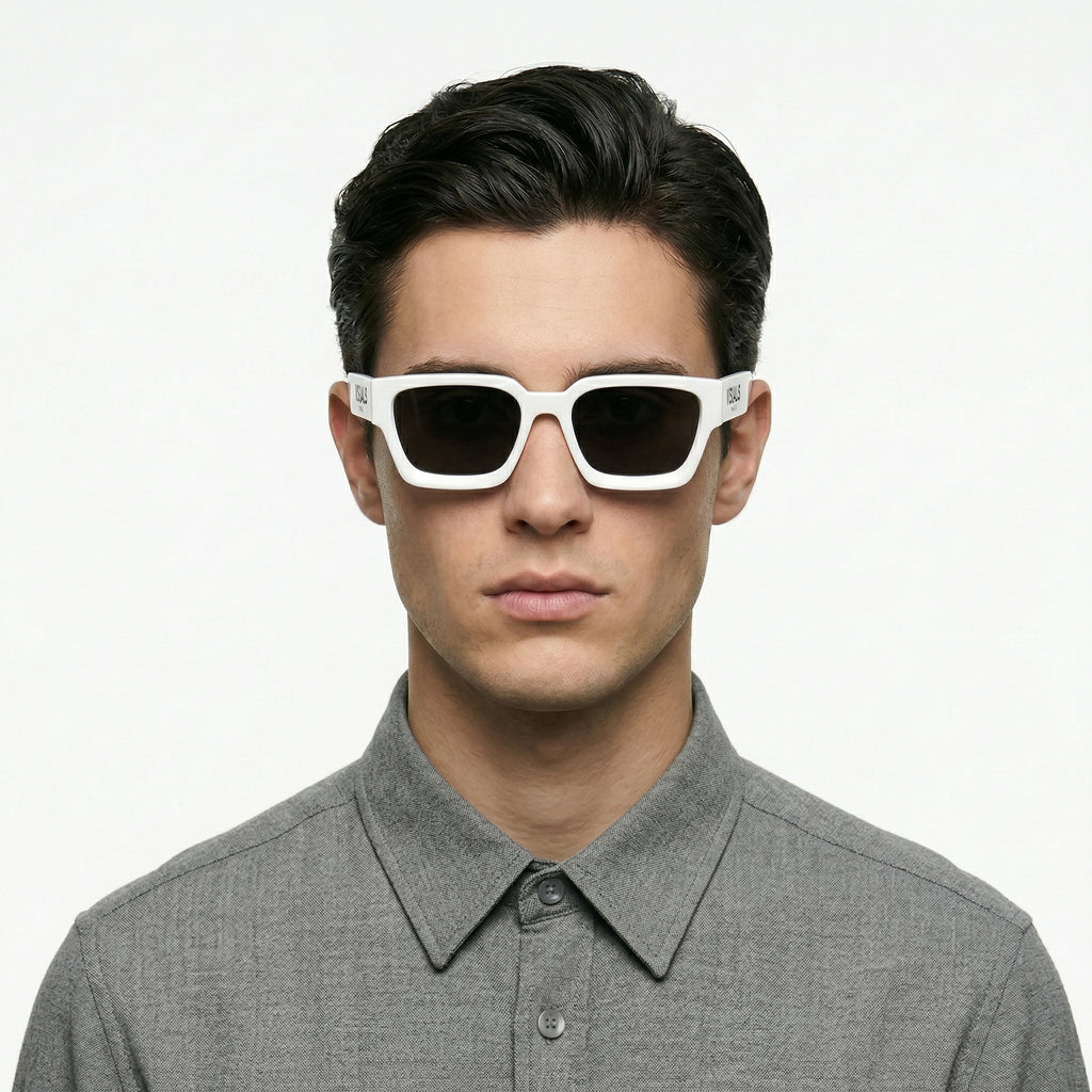 VISUALS PARIS - WHITE GOTHIC SUNGLASSES