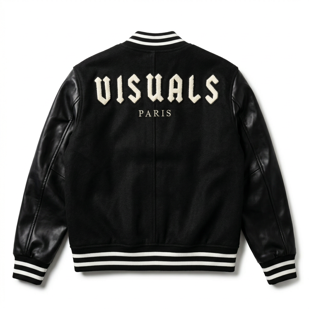 VISUALS PARIS - EIFFEL TOWER VARSITY JACKET