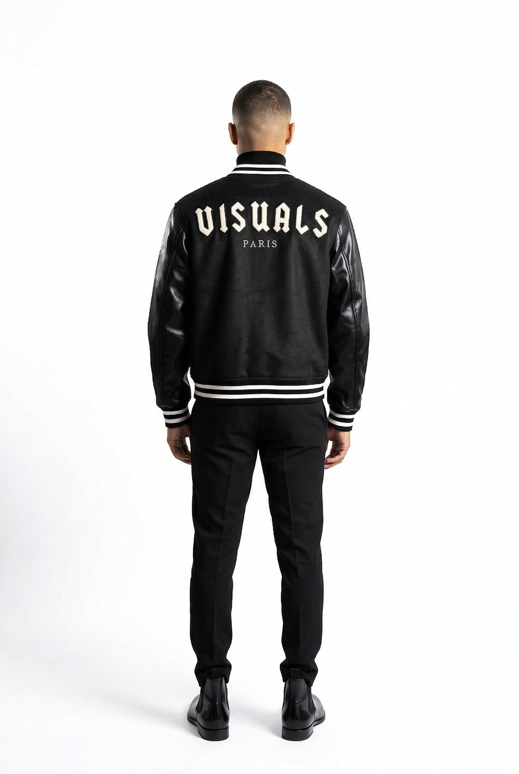 VISUALS PARIS - EIFFEL TOWER VARSITY JACKET