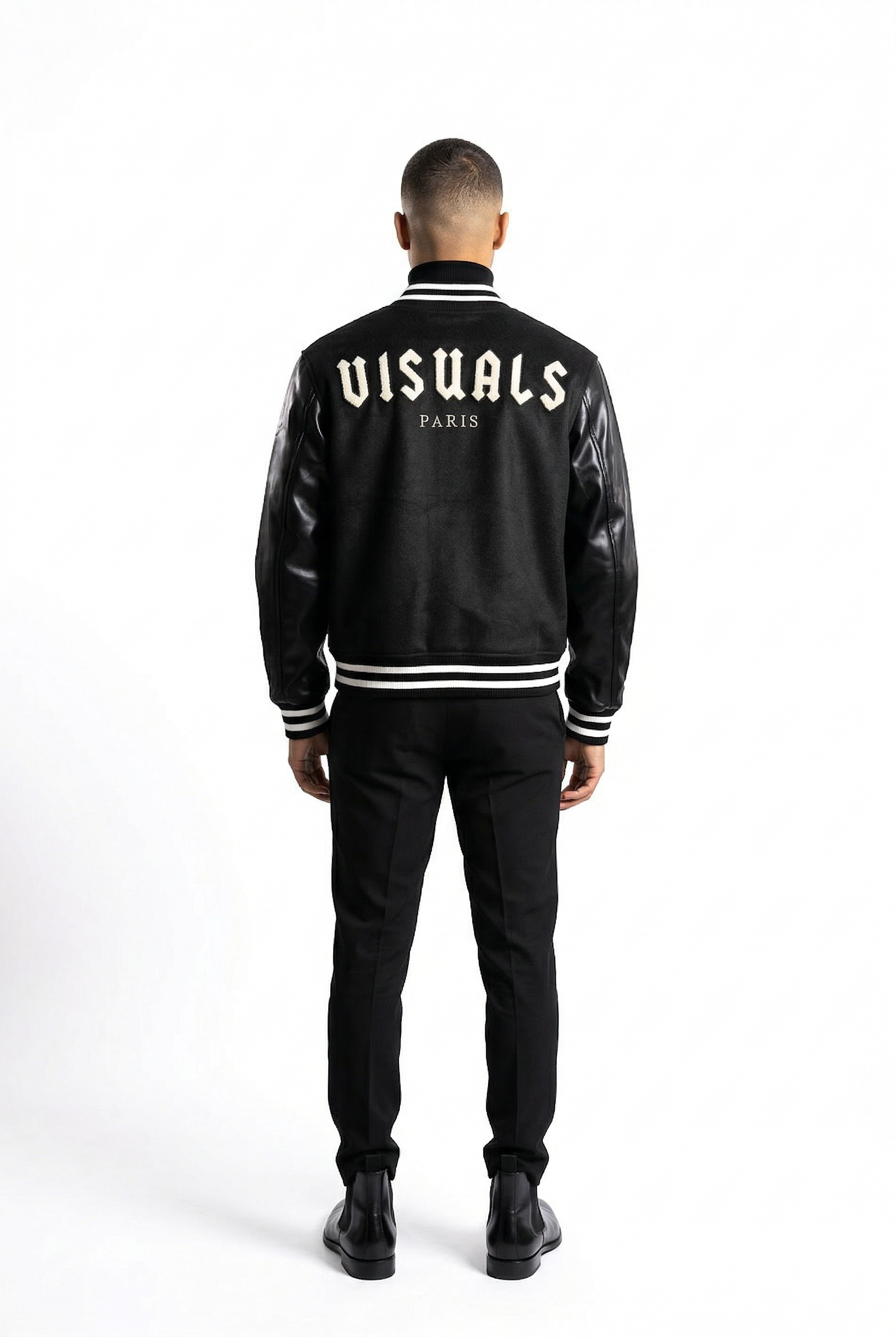 VISUALS PARIS - EIFFEL TOWER VARSITY JACKET