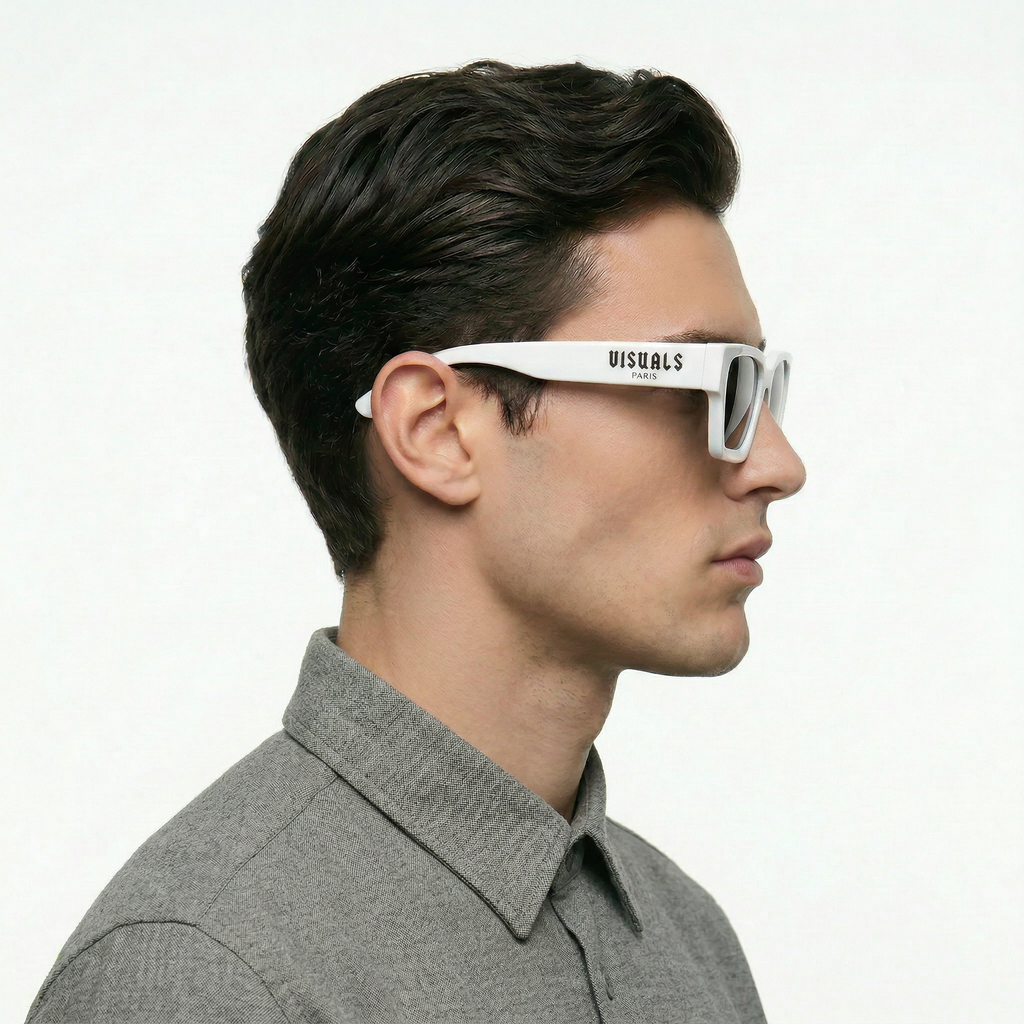 VISUALS PARIS - WHITE GOTHIC SUNGLASSES